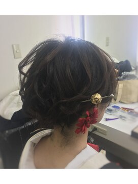 ヘアアンドケア エジェリラボ(hair&care egerie lab) お呼ばれ和装arrangeヘア