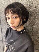 サラビューティーサイト 志免店(SARA Beauty Sight)&nbsp;クールな質感のウェットボブ