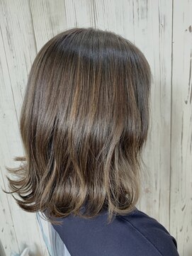 ヘアリゾート リノ(Hair resort Lino) 『ブリーチなし　オンカラー』　グレージュ