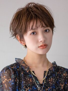 サーカス バイ ビュートリアム 青山(CIRCUS by BEAUTRIUM) マッシュショート 大人可愛い うる艶髪 暖色系カラー 30代40代