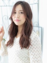 エイトサロン 八潮(8salon)&nbsp;八潮/髪質改善/ピンクラベンダー×大人ウェーブ外巻きパーマd