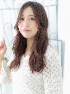 エイトサロン 八潮(8salon) 八潮/髪質改善/ピンクラベンダー×大人ウェーブ外巻きパーマd