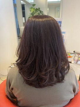 ヘアーリゾートラシックアールプラス(hair resort lachiq R+) 《R+》白髪染を使わない白髪染め×グロスピンク