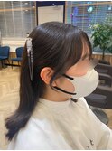 韓国風顔まわり