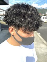 リット×ベリエ(Lit.×belier)&nbsp;無造作パーマ波巻きパーマ波巻きスパイラルパーマツーブロック