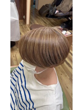 ピッカヘアーデザイン(PICKA hair-design) 白髪ハイライト