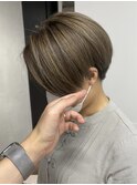 *After→Before*右スワイプ【白髪ぼかしベージュ】[30代40代50代
