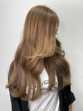 アワニコ 浦添店(AWA NICO) ブリーチなしライトベージュ