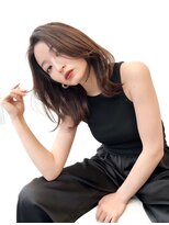 ジルブラン(JIL BLAN) ハイライトバレイヤージュダブルカラーショートカット30代40代