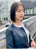 イメチェン似合わせカット前髪レイヤー韓国風ボブ髪質改善吉祥寺