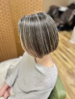 ピッカヘアーデザイン(PICKA hair-design) 白髪ぼかしハイライト