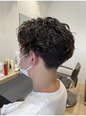 スパイラルパーマ