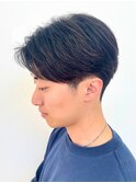 毛先だけかける、ニュアンスパーマ