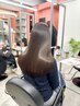 【同時施術】超高濃度水素ケアカラー+毛髪整形ストレート＋水素パウダーtr