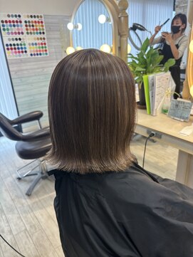 キーン 渋沢(KEEN.) 透明感たっぷりハイライト