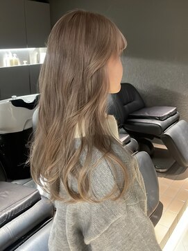 ペレ 栄店(PELE) 前髪/アンブレラカラー/こなれミディ/イメチェン/ウェーブパーマ