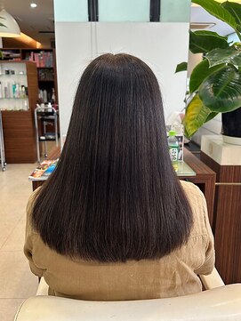 ヘアーアンドエステ ハラダ 滝ノ水店(Hair&Esthe Harada) 透明感カラーマットグレージュ