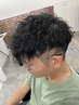 【新規】メンズカット+スペインカール