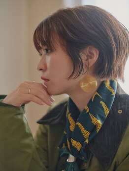 くせ毛を生かしたカットで扱いやすく、お手入れが簡単に♪再現性の高いスタイルが人気！[茅ヶ崎/茅ヶ崎駅]
