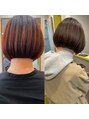 アグ ヘアー アレグリア 塚口店(Agu hair alegria)&nbsp;ラインがブレないミニボブ。カットラインが愛おしい(*´∀｀*)