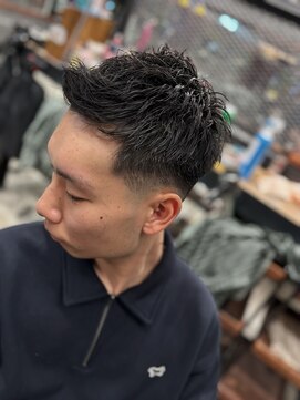 スリーセント 栄(3/cent) フェードショート