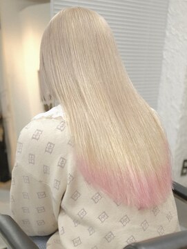 ミーム 原宿 表参道(meme) !ダブルカラーハイトーンカラーケアブリーチインナーカラー#原宿