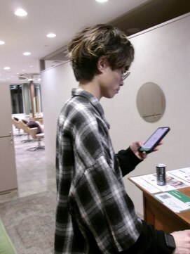 インビテーション 名古屋(invitation) #メンズハイライト