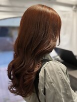 ラレイ ハラジュク(Lalei harajuku)&nbsp;【白石】ブリーチなしボルドー赤髪暖色艶カラーレッドブラウン