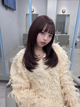 プリアバイポプルス 渋谷(pria by popls) レイヤーカット/韓国レイヤー/髪質改善/縮毛矯正/韓国/渋谷/20代