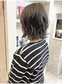 福山市Caary無造作ボブパーマ似合わせ簡単スタイリング20代30代