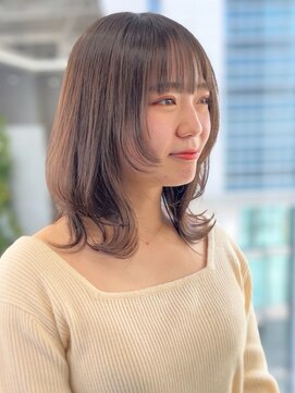 ジエクトカナウ 梅田 似合わせ顔周りカット◇フェイスレイヤー・姫カットレイヤー