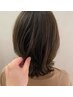 【コスパ重視/カット＆カラー】カット+ダメージレスカラー+色持ちケアTR 90分