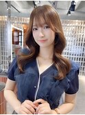 韓国柏顔まわり髪質改善縮毛矯正暗めカラーボブくびれレイヤー柏