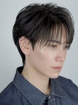 オーシャントーキョーオーバー 渋谷(OCEAN TOKYO OVER)&nbsp;マッシュセンターパートツーブロックフェザーパーマニュアンス