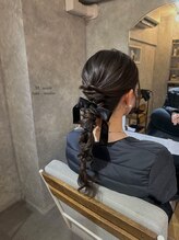 サーディースリーエーカーズヘアスタジオ(33Acers Hair Studio) 編み下ろし