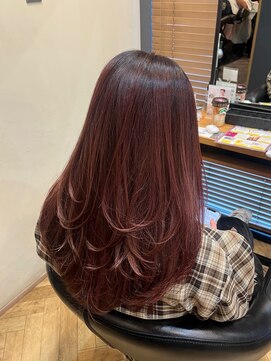 アルター(aL ter) レイヤーカット［オリーブグレー/小顔/鎌取］長野歌穂