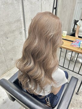 ラフィット 香椎(lafit) ミルクティーベージュダブルカラーインナーカラーケアブリーチ