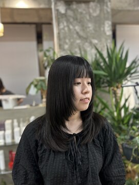 リラクオーレ 三宮 元町(LIRA CUORE) ザクザクレイヤースタイル×髪質改善酸性縮毛矯正☆