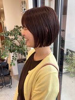 マレ(malet.)&nbsp;ブラウンカラーショートボブ