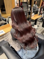レックスヘアーインターナショナル(ReX HAIR INTERNATIONAL) 【山嵜 栞】レッドカラー/韓国巻き/心斎橋