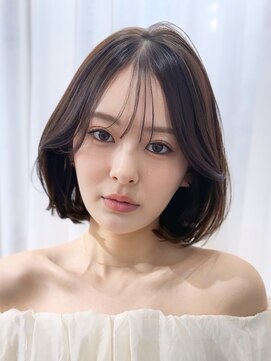 ヘアメイク シュシュ(Hair make chou chou) 韓国/タンバルモリ/切りっぱなしボブ/内巻きボブ