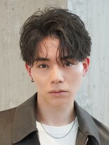 バイフィフス 原宿/表参道(by fifth)&nbsp;メンズシースルーマッシュニュアンスパーマシャドウパーマテテ風