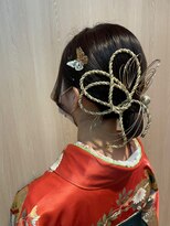 プランタンアヴェダ(printemps AVEDA)&nbsp;ピタっとまとめ髪アレンジ