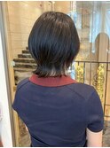 くびれレイヤーショートカットハッシュカット韓国京都河原町