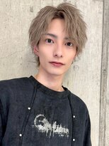 ロンドソル 四日市(Lond Sol)&nbsp;men's/メンズ縦落ちツイスパダウンバングナチュラルツーブロック