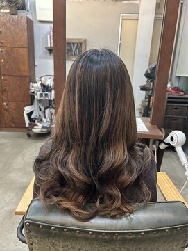 ヘアメイク デザート(HAIR MAKE DESART) 佐藤洋一【プリンカバーナチュラルバレイヤージュ】