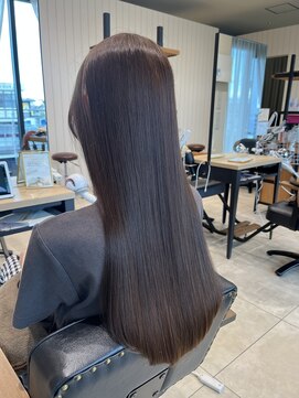 エクファ ヘアエステアンドスパ(ex-fa hair esthe&spa) ダークパープル/ナチュラルショート/ミルクブラウン/夏/南草津