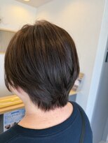 ニコア(nicoa)&nbsp;丸みシルエットショート