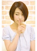 シンプルがおしゃれ!メルティショートボブ【メイズ・鍛原志行】