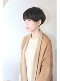重めバングのマニッシュショート♪